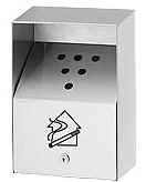 Exterior mounted ash trays