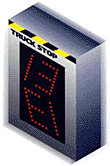 Truck Safety Stop Automatic Digital Display