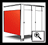 Doors and Pilasters - Solid Phenolic - Panels - Plastic Laminate Particle Board Edged with Solid Laminated Plastic