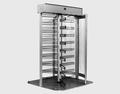 Full Height Industrial Tunstiles with Metal Detectors